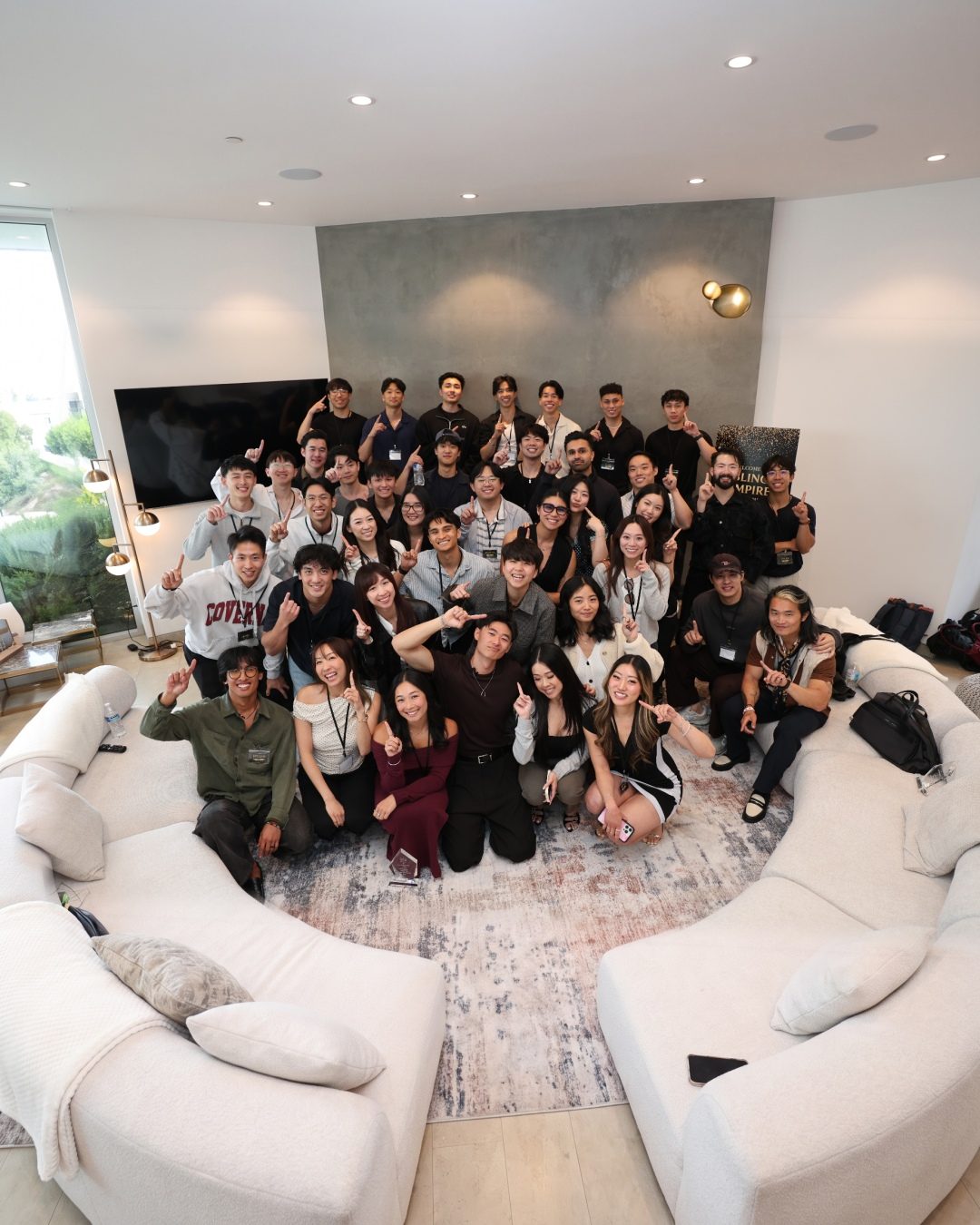 Scott Ho with the Bling Empire mastermind group